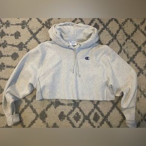 Cropped Champion Hoodie